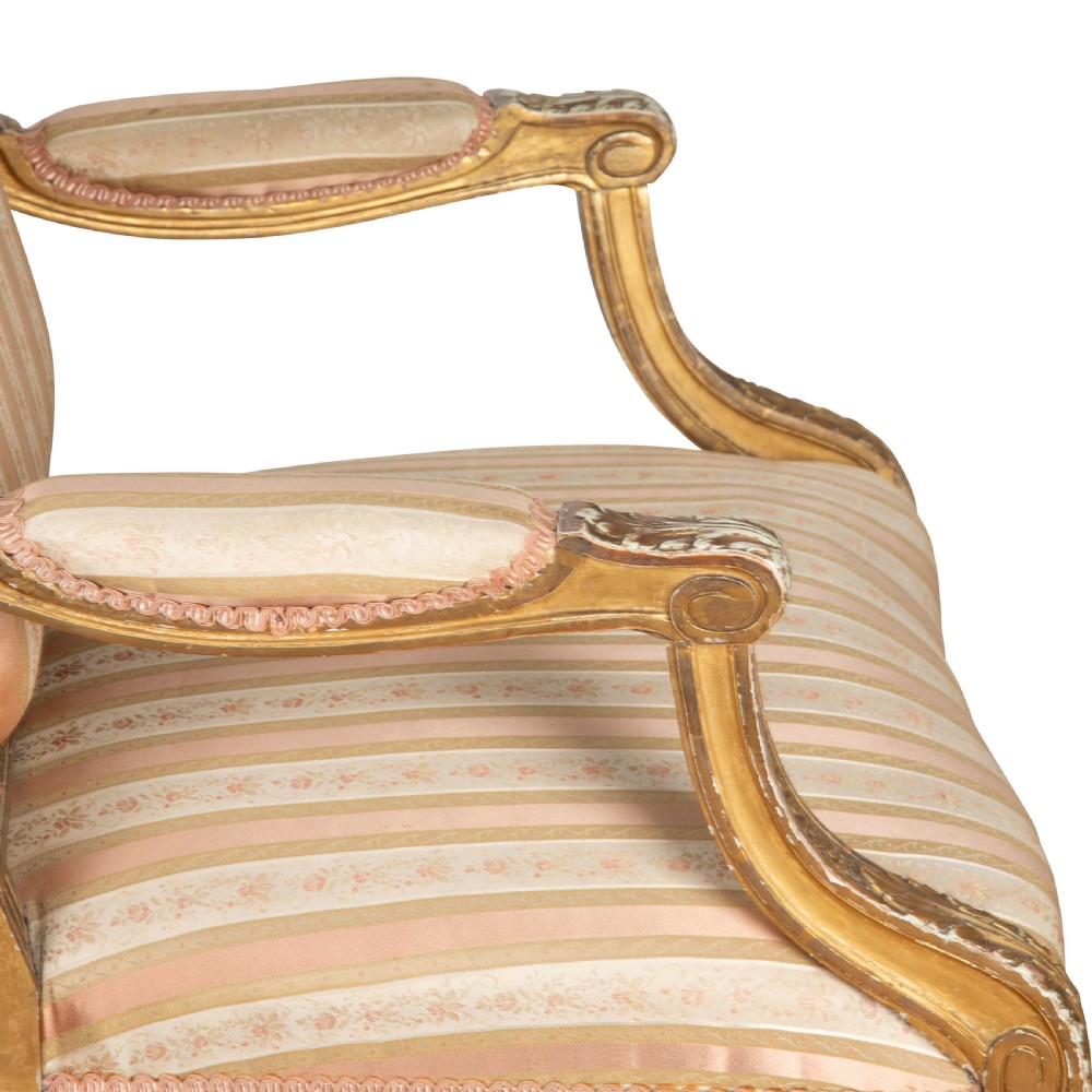 Pair of 19th Century Open Armchairs View VI