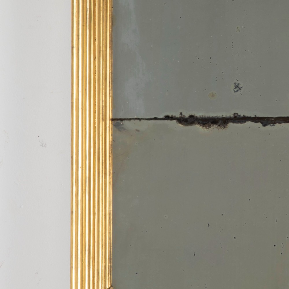 18th Century Tall Irish Giltwood Mirror View III