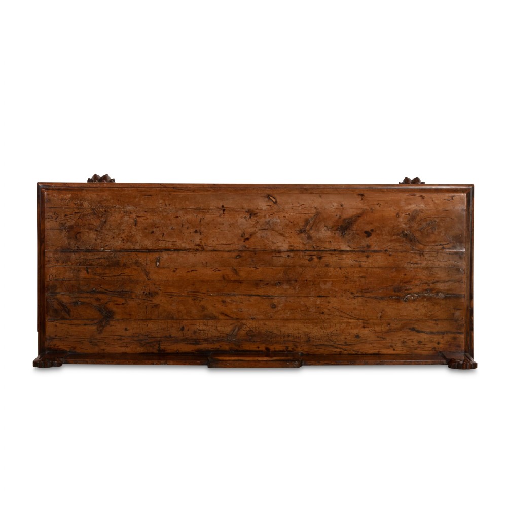 19th Century Irish Yew Wood Side Table View X