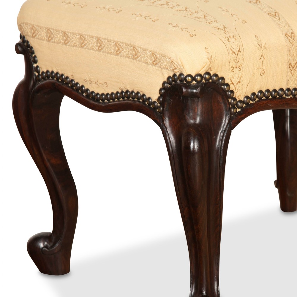 Pair of 19th Century Low Stools View VIII