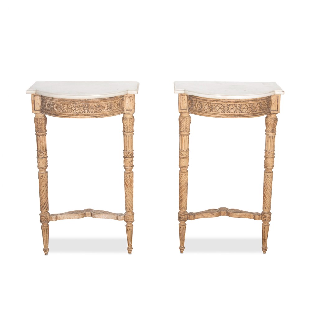 19th Century Pair of Pier Tables