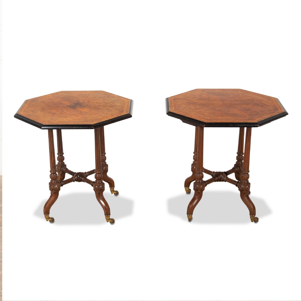 Pair of 19th Century Gillow Occasional Tables View II