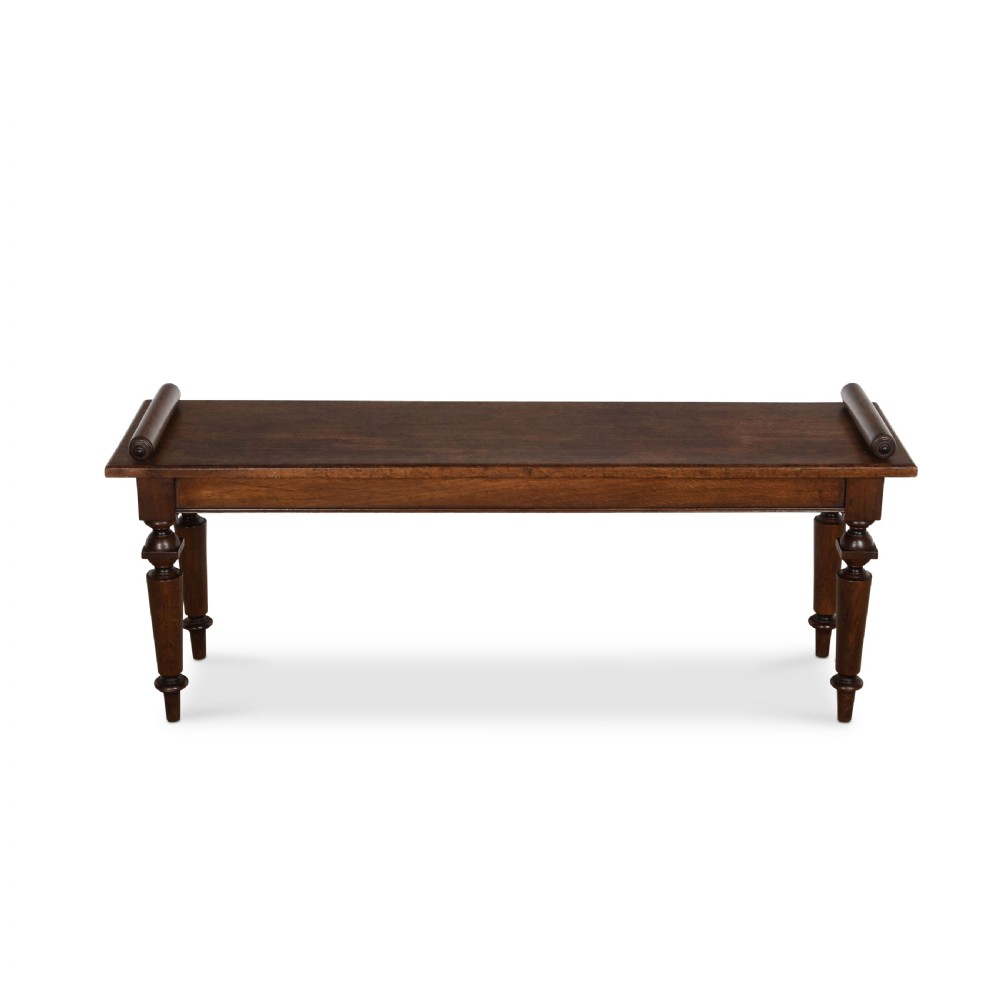 Regency Oak Hall Bench View II