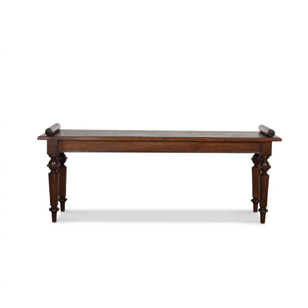 Regency Oak Hall Bench View III