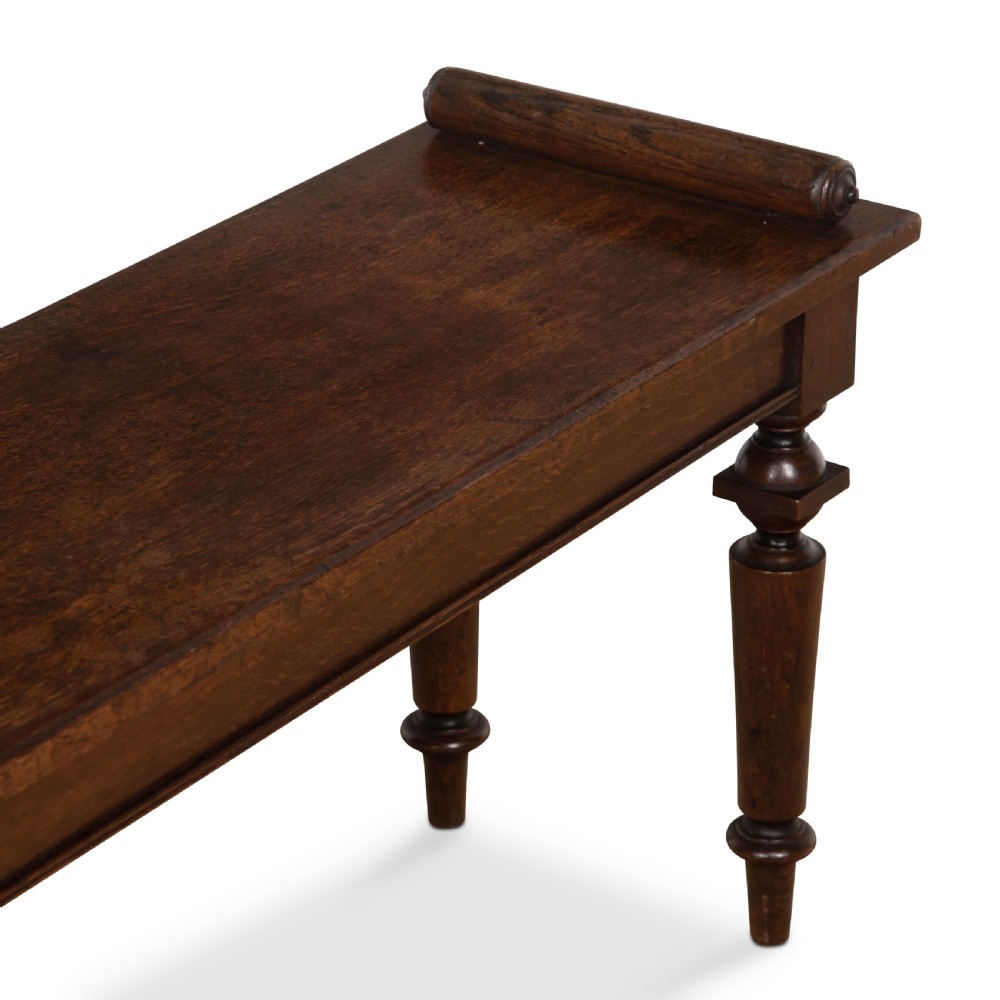 Regency Oak Hall Bench View VI