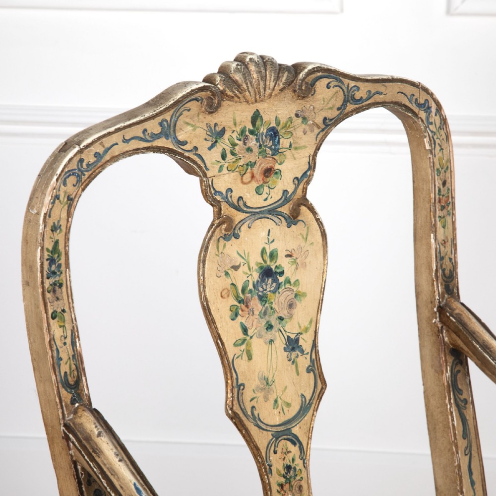 19th Century Italian Decorated Chair View II