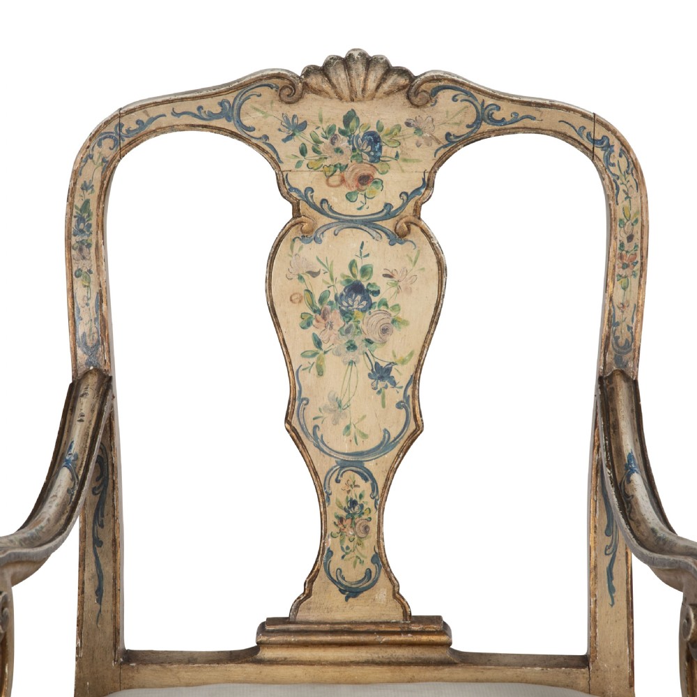 19th Century Italian Decorated Chair View III