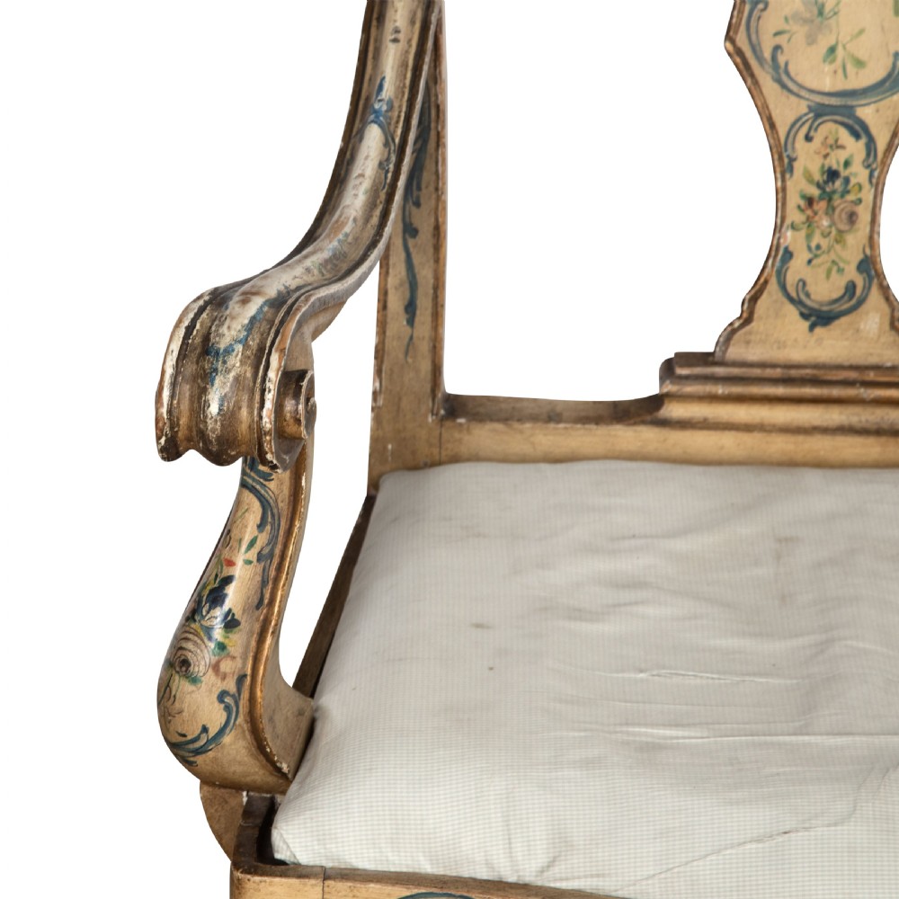 19th Century Italian Decorated Chair View IV