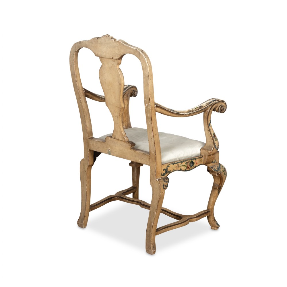 19th Century Italian Decorated Chair View X