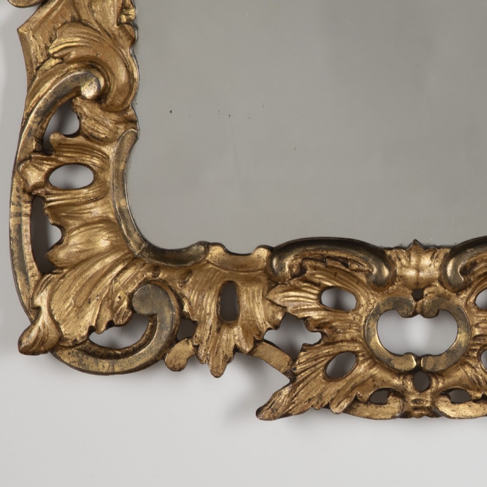 18th Century Giltwood Wall Mirror View VII