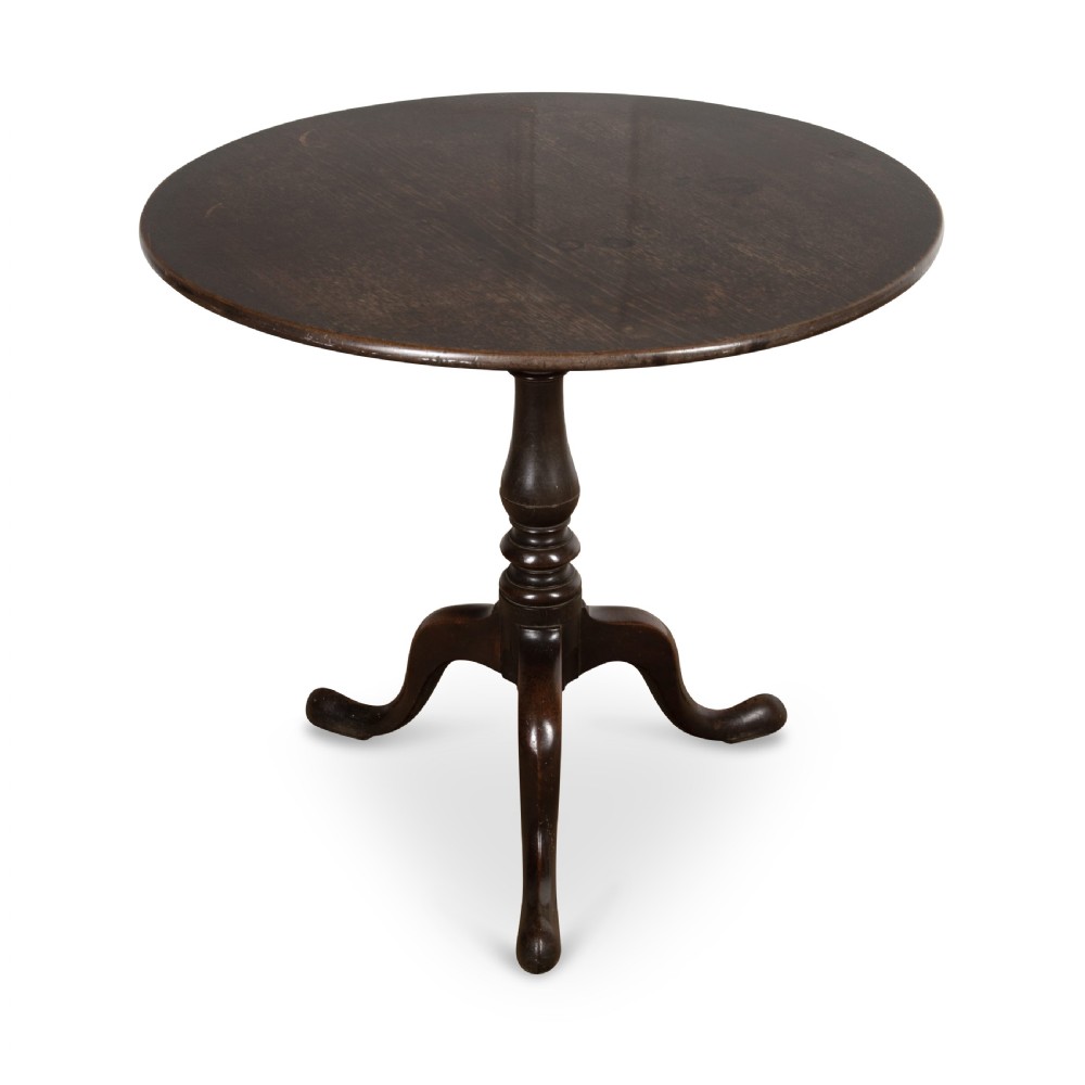 Geo III Mahogany Tripod Table