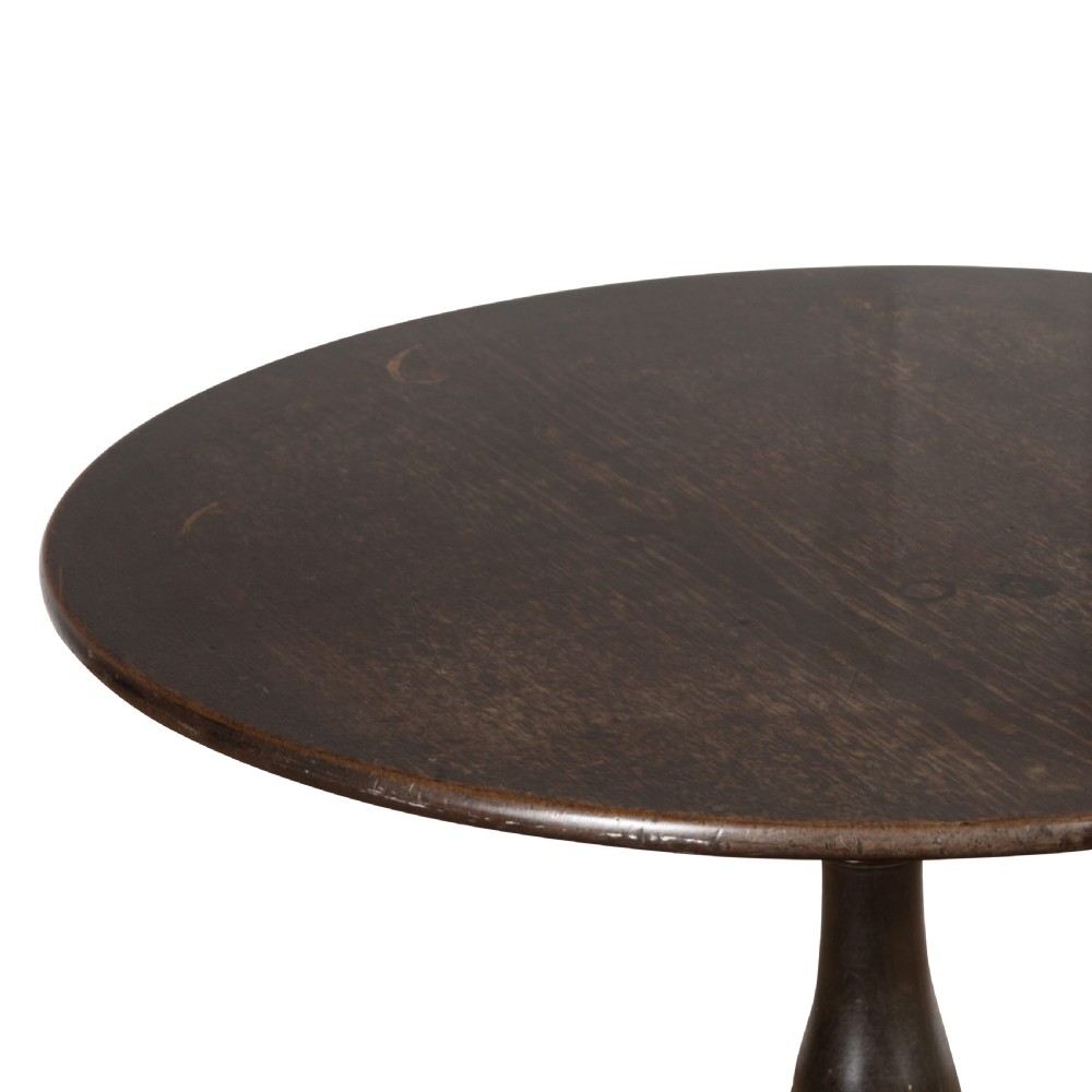 Geo III Mahogany Tripod Table View III