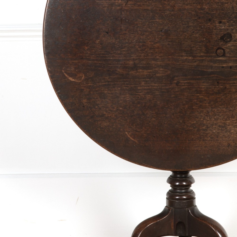 Geo III Mahogany Tripod Table View IV