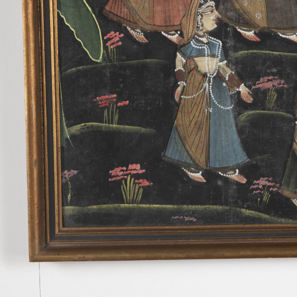 Large 19th Century Indian Painting View II