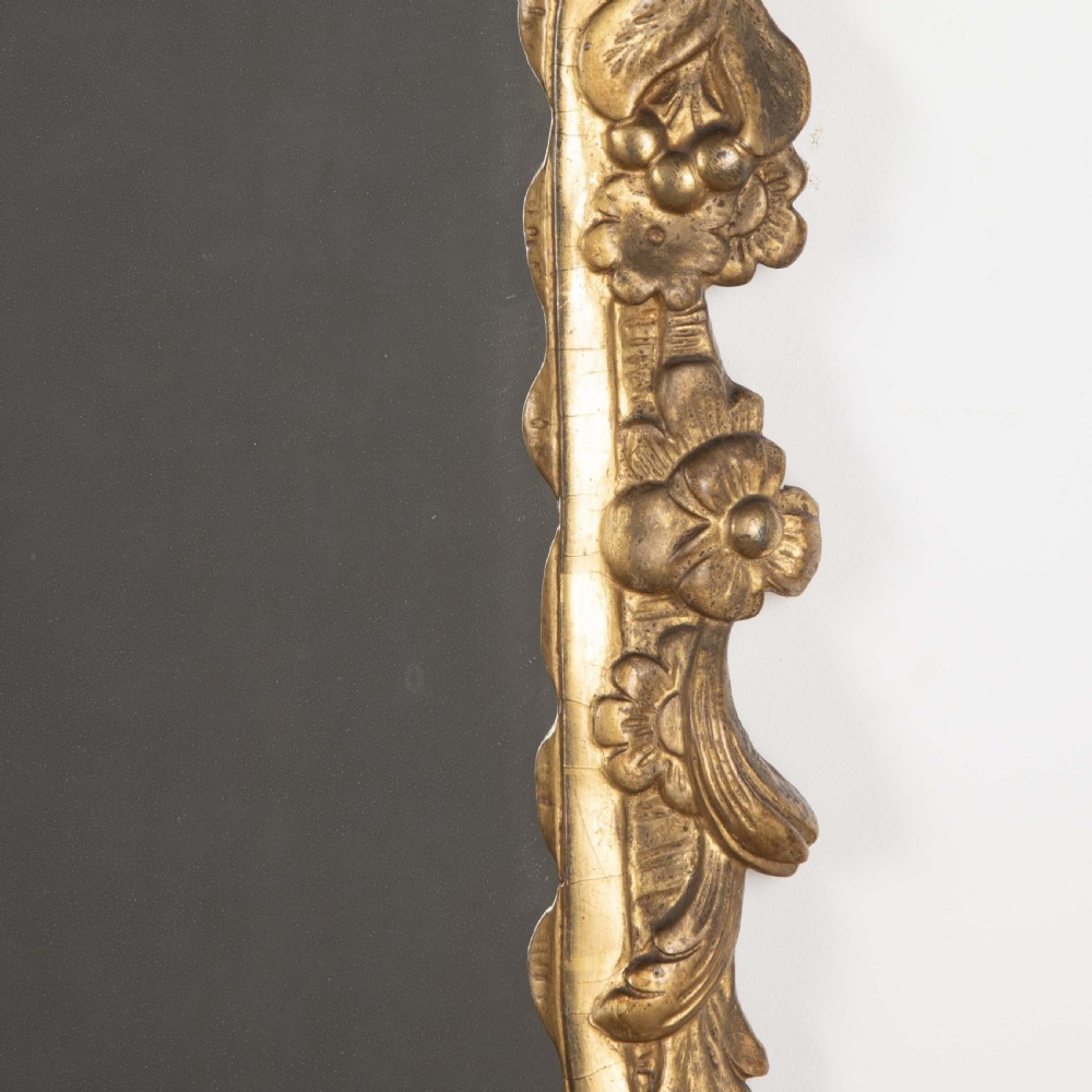 18th Century Irish Carved Giltwood Mirror View III