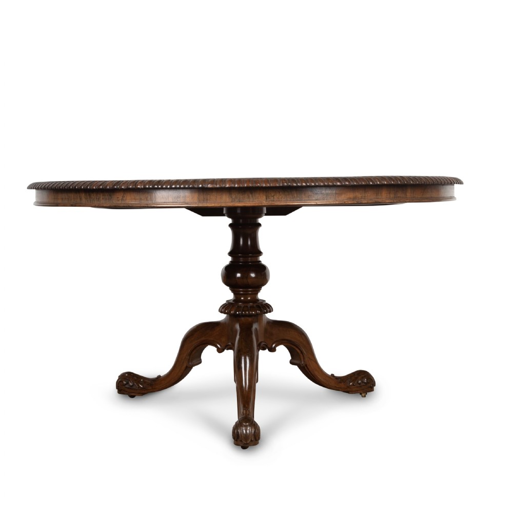 Regency Gillow Rosewood Centre Table View IV