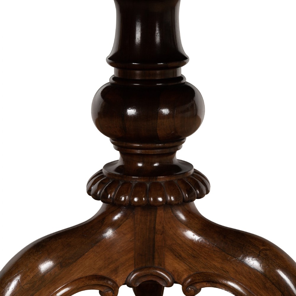Regency Gillow Rosewood Centre Table View XI