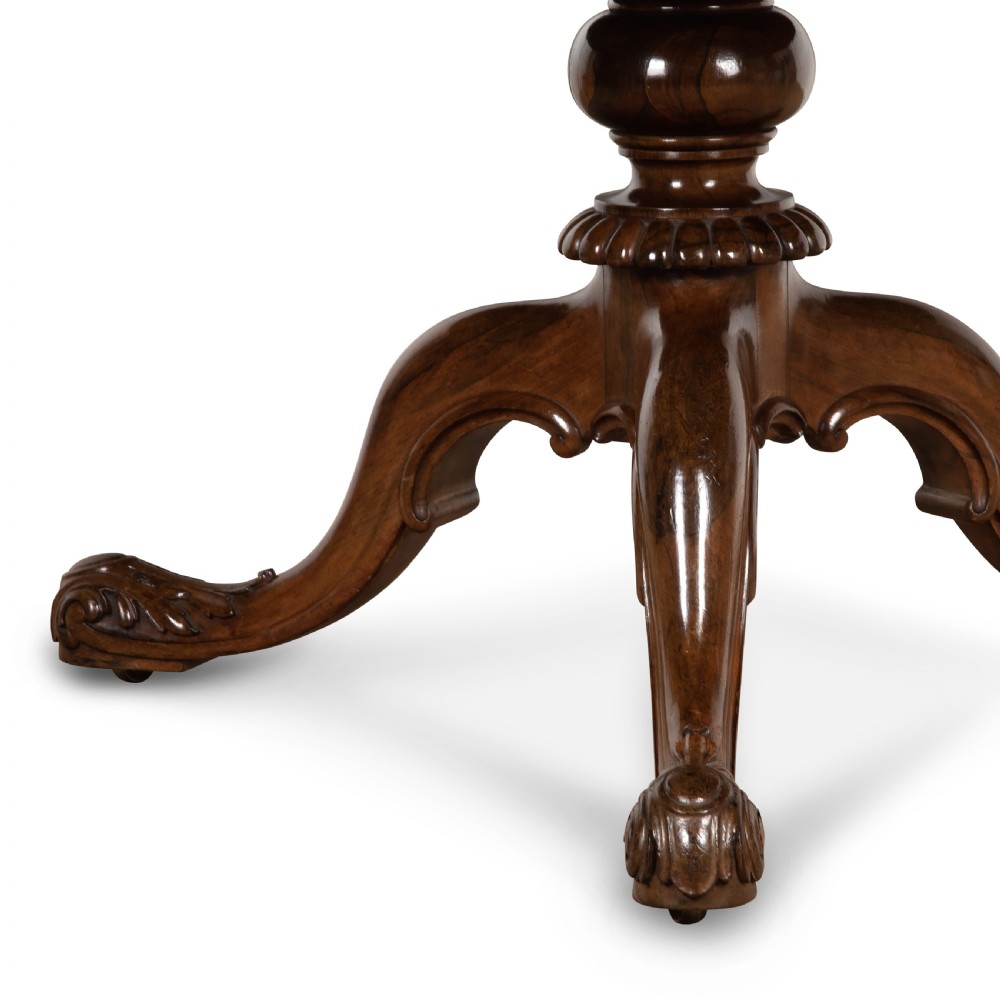 Regency Gillow Rosewood Centre Table View XII