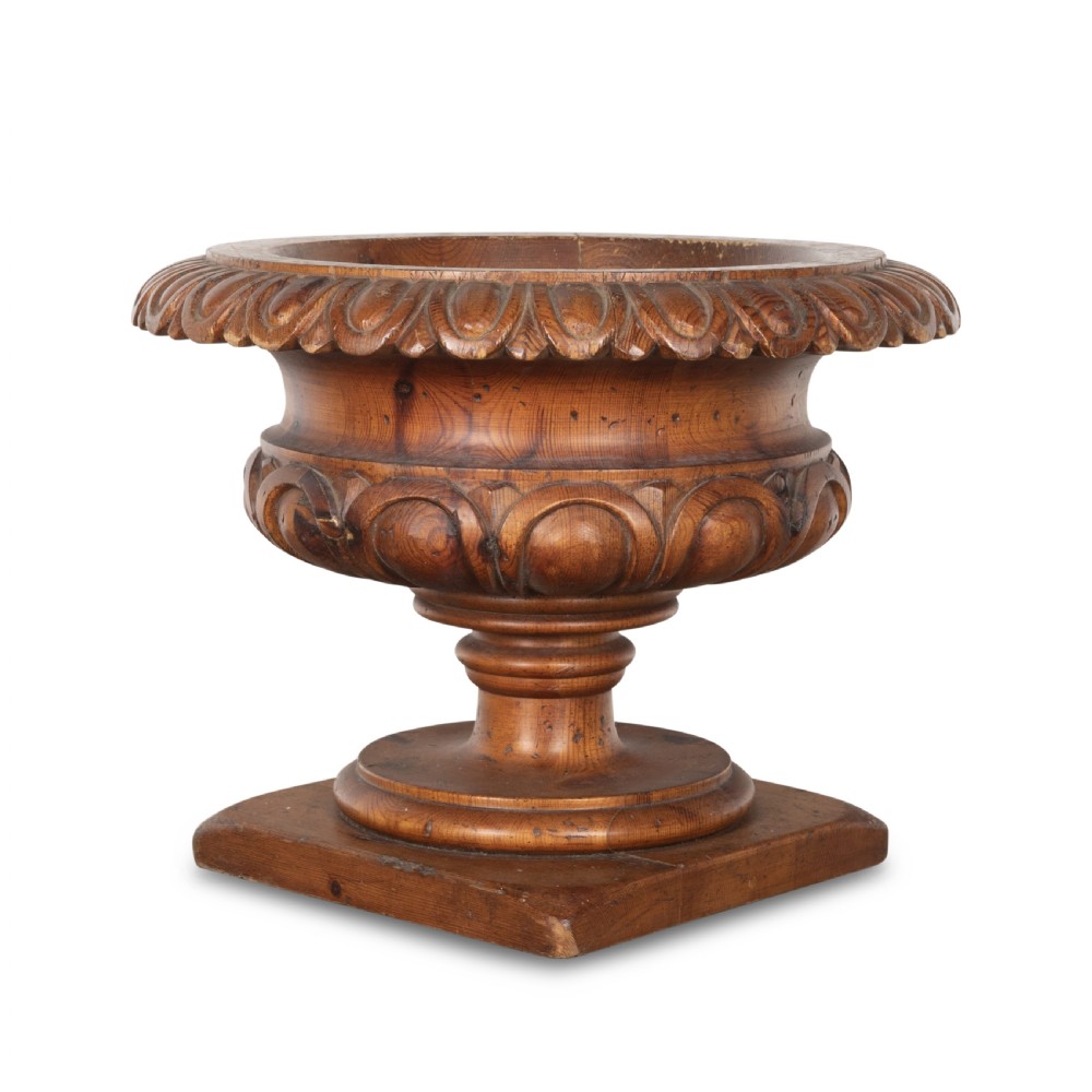 19th Century Carved Campana Urn View VII
