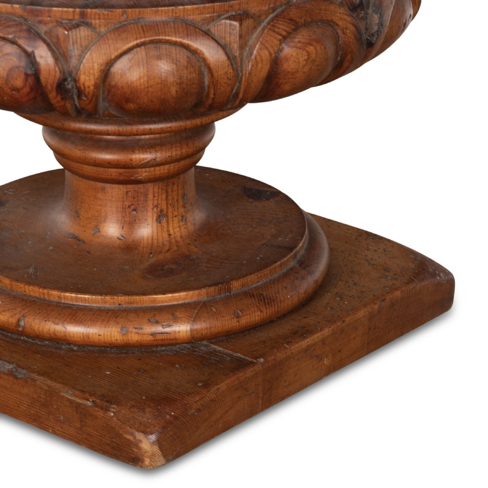 19th Century Carved Campana Urn View VIII
