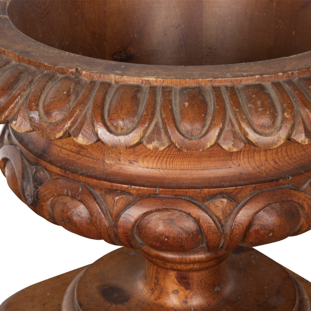 19th Century Carved Campana Urn View XI