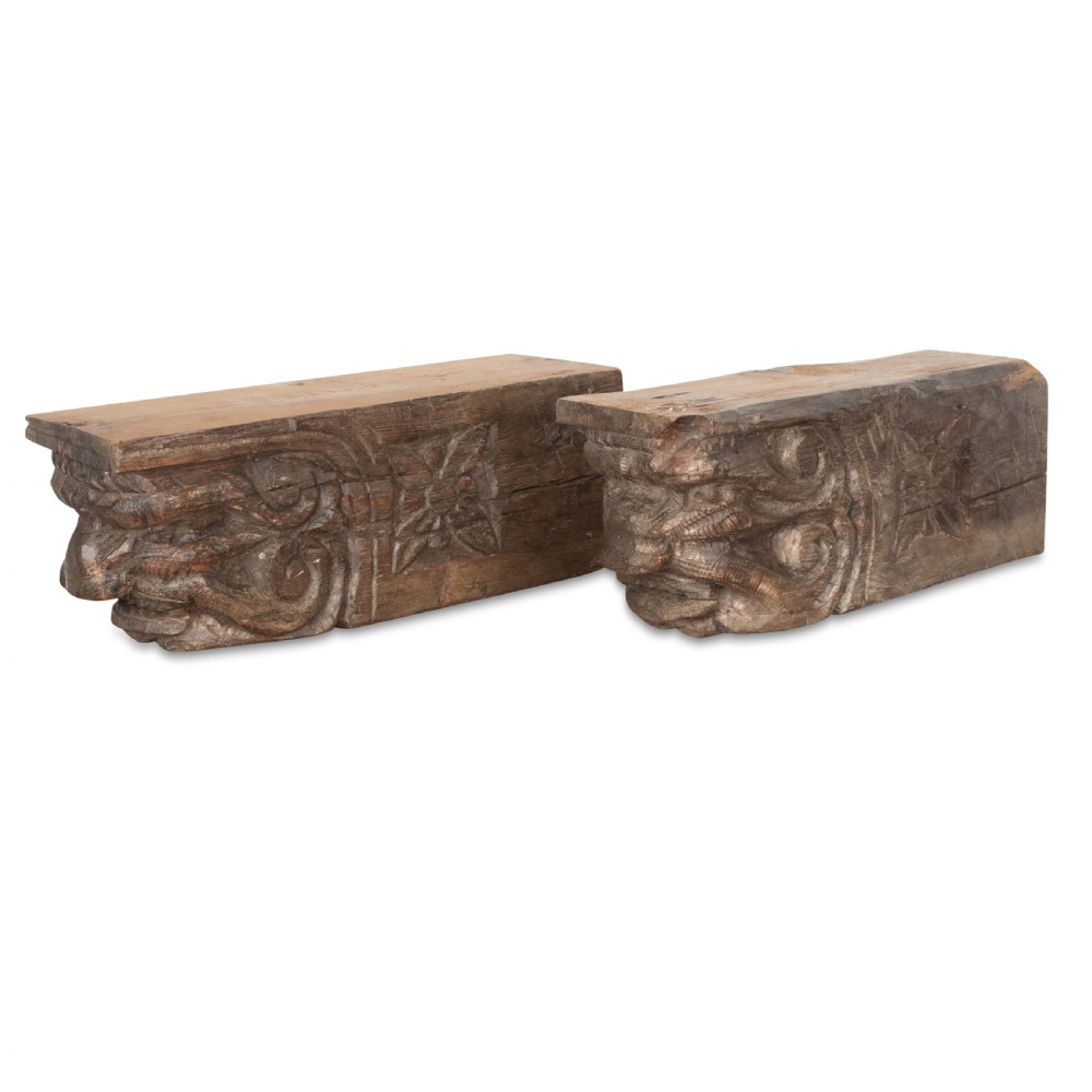 18th Century English Carved Corbels