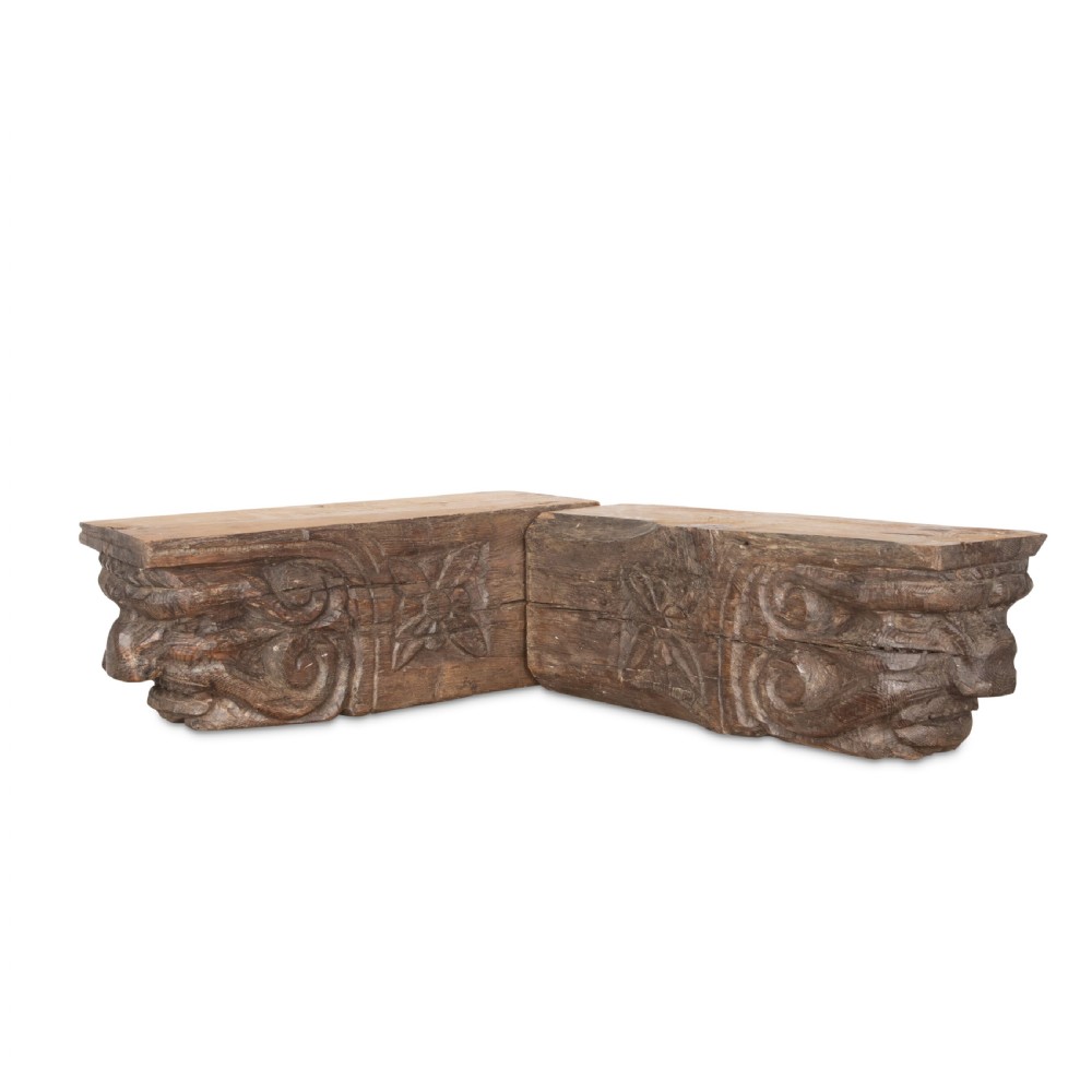 18th Century English Carved Corbels View II