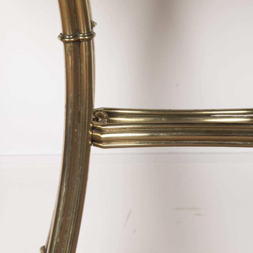 Regency Marble and Gilt Brass Chess Table View X