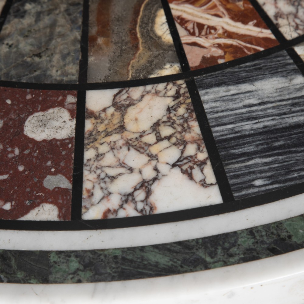 19th Century Specimen Marble and Giltwood Centre Table View V