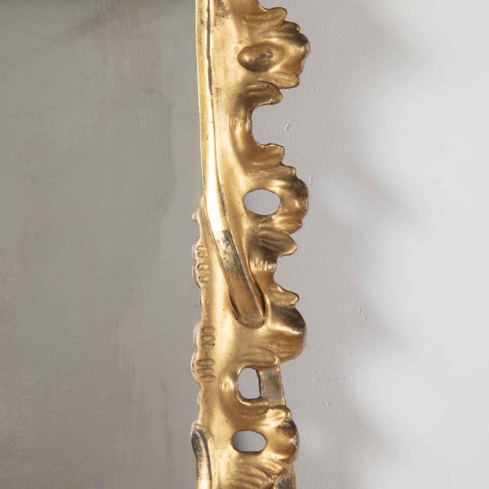 Geo III Carved Giltwood Wall Mirror View VII