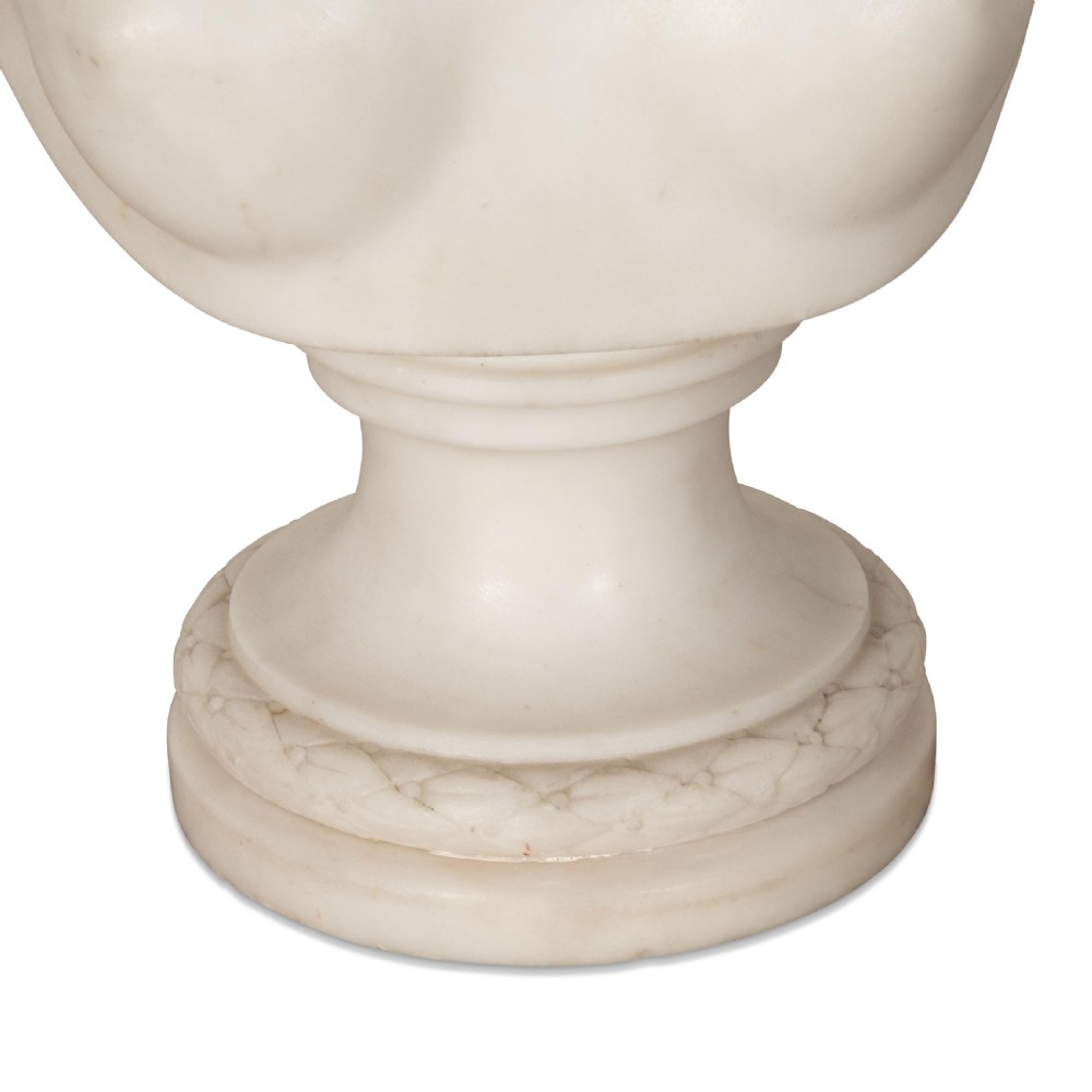 18th Century Marble Bust of Diana by Houdon View VIII