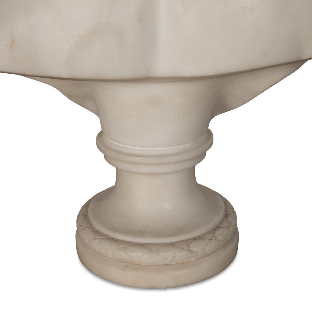 18th Century Marble Bust of Diana by Houdon View IX