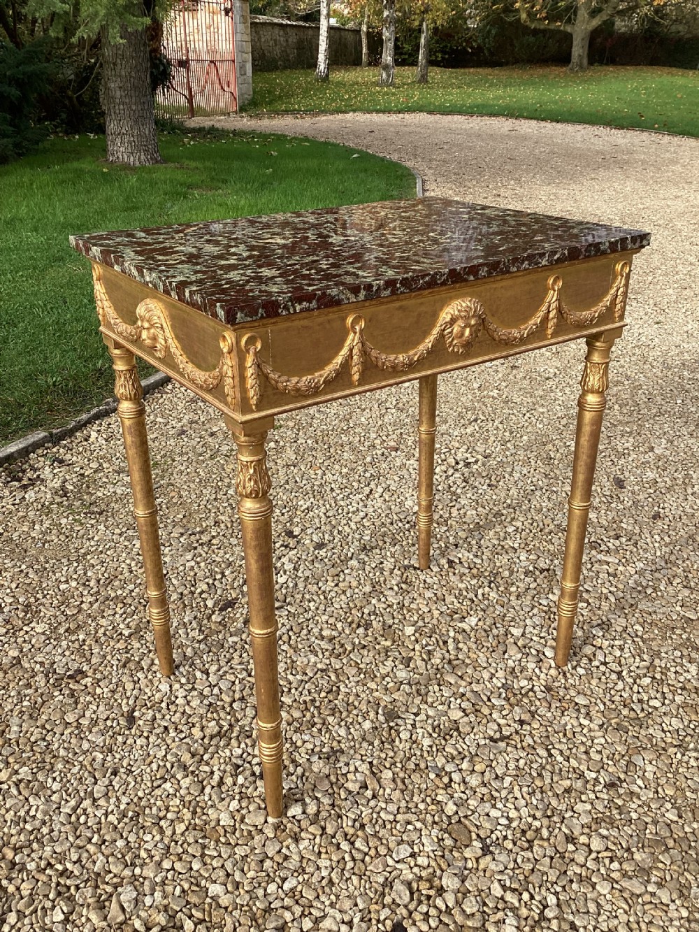Pair of early C19th Swedish Pier Tables View IX
