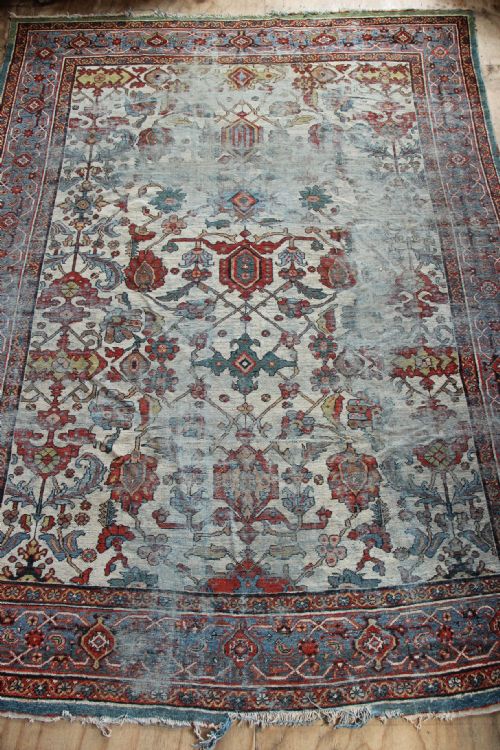 270 X 388cm Heavily Worn Mahal Carpet
