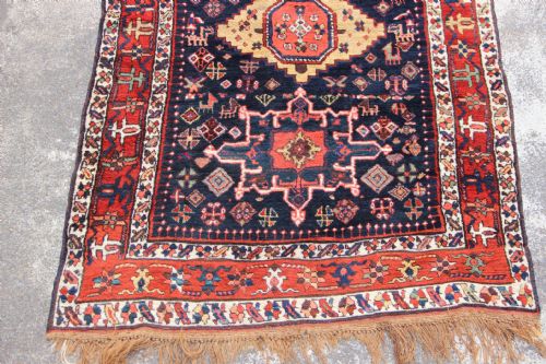 130 X 365CM ANTIQUE KARADJA RUNNER - ADDITIONAL PHOTO 1