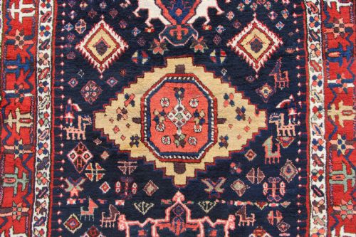 130 X 365CM ANTIQUE KARADJA RUNNER - ADDITIONAL PHOTO 4