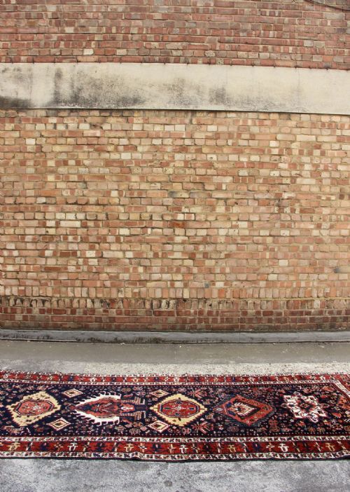 130 X 365CM ANTIQUE KARADJA RUNNER - ADDITIONAL PHOTO 10