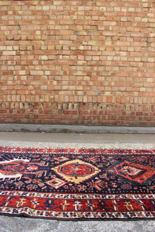 130 X 365CM ANTIQUE KARADJA RUNNER - ADDITIONAL PHOTO 11