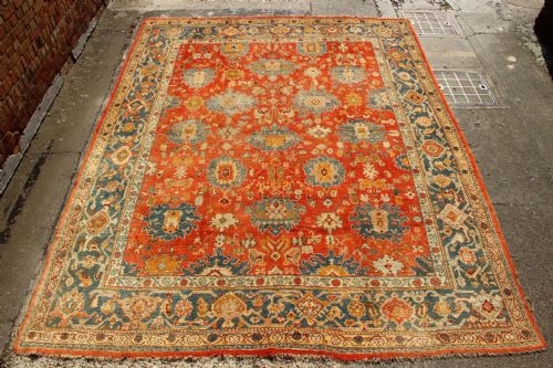 310 X 415cm Superb Antique Oushak Carpet