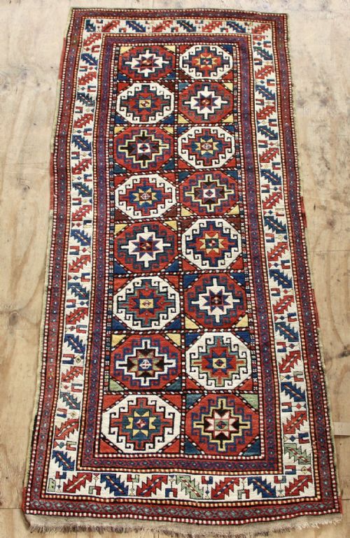 109 X 243cm Antique Genje Kazak