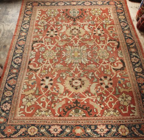 315 X 426 Antique Terracotta Mahal Carpet