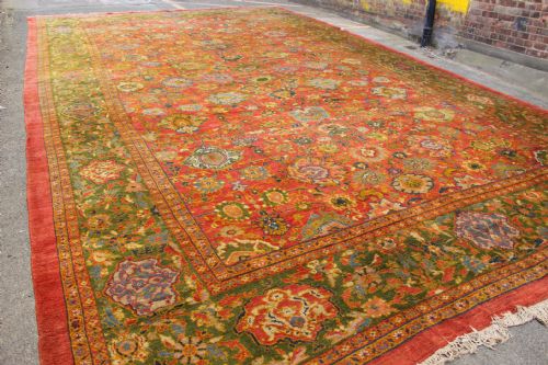 430 X 715 Giant Antique and Superb Ziegler & Co Carpet