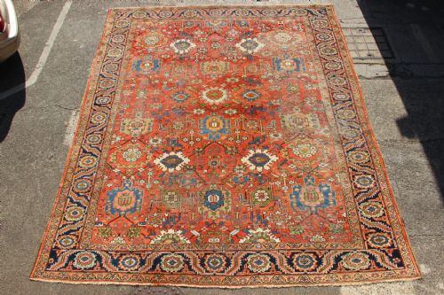 294 X 356cm Antique Allover Design Bakshiash Heriz