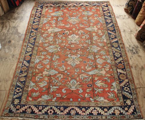 253 X 380cm Antique Heriz Carpet