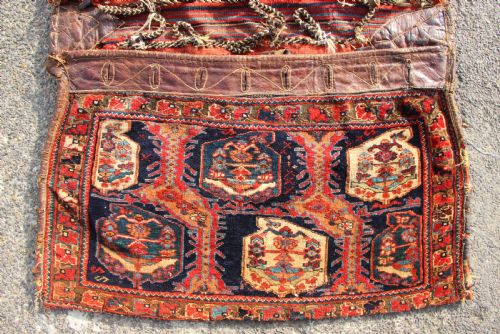 fig 1. Complete Set of Superb Afshar Saddlebags