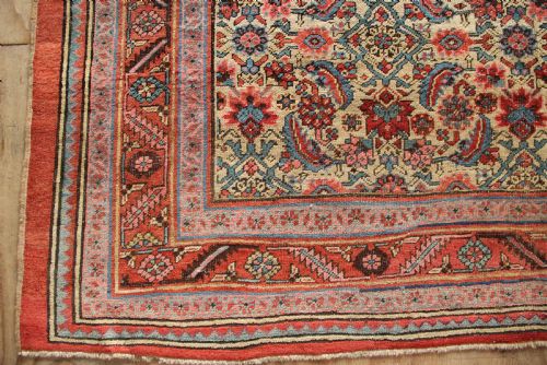 217 X 340CM ANTIQUE BAKSHIASH CARPET - ADDITIONAL PHOTO 2