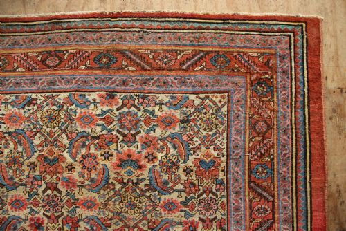 217 X 340CM ANTIQUE BAKSHIASH CARPET - ADDITIONAL PHOTO 5