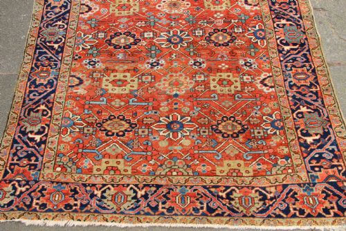 233 X 328CM ANTIQUE HERIZ CARPET - ADDITIONAL PHOTO 1