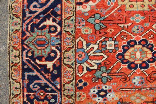 233 X 328CM ANTIQUE HERIZ CARPET - ADDITIONAL PHOTO 3