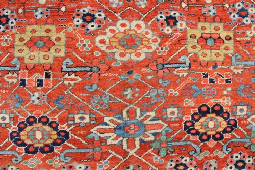 233 X 328CM ANTIQUE HERIZ CARPET - ADDITIONAL PHOTO 4